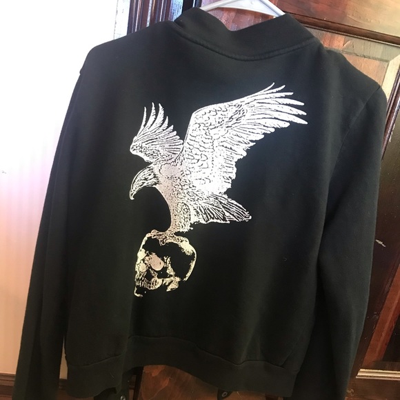 Brandy Melville ☀️ Bomber Sweatshirt - Picture 3 of 7